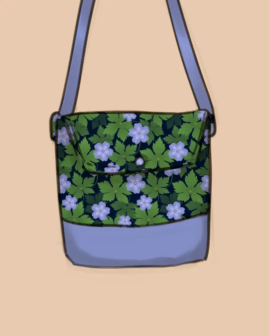Spring in the Garden Shoulder Bag
