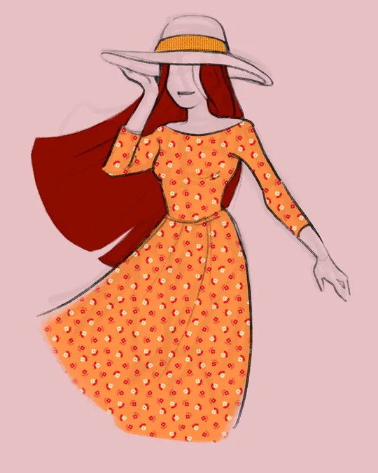 Summer Sunset Dress