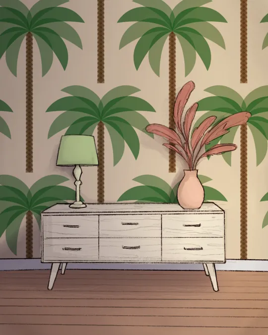 Palm Trees Oasis Room