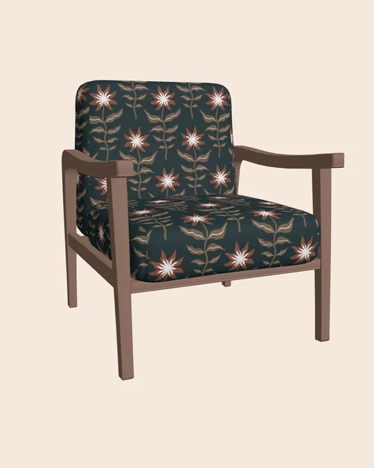 Dancing Flowers Armchair