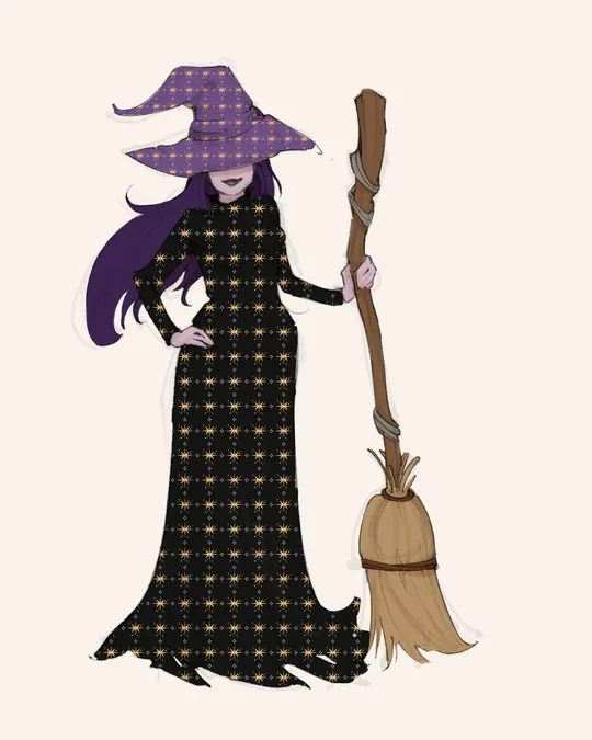 Arcane Starry Witch