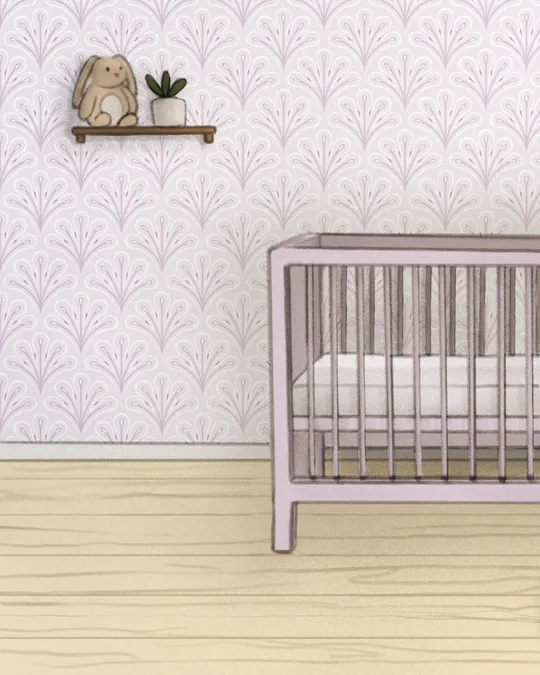 Soft Pink Baby Girl Nursery