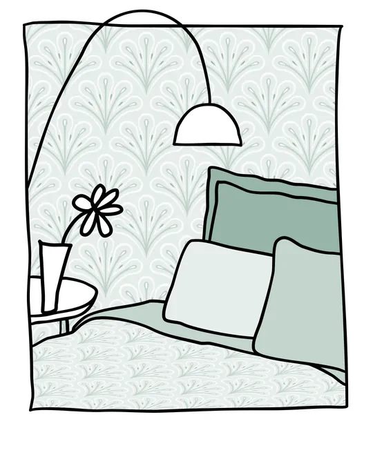 Sage Green Bedroom
