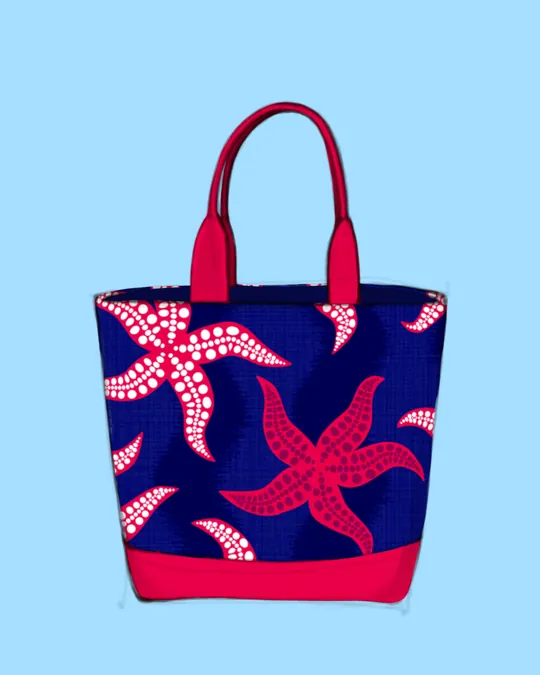 Starfish Dance Beach Bag