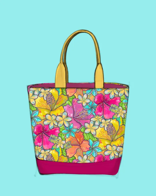 Hibiscus Bag