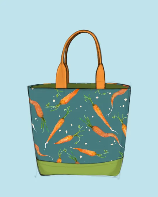 Farmers Market Grocery Bag