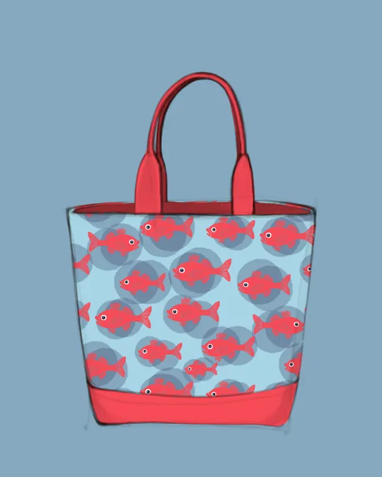 Cheeky Fish - Tote Bag