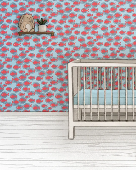 Nursery with Cheeky Fish (Atlantic Current)