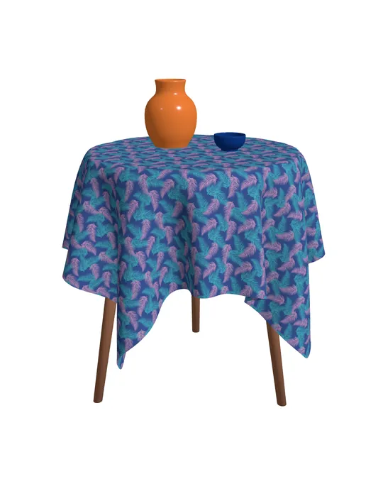 Tropical Palms Fairy Water Magic Tablecloth