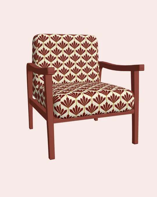 Art Deco Crystals Armchair