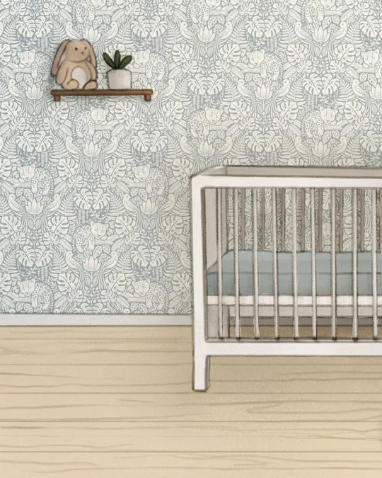 Jungle Nursery Wallpaper