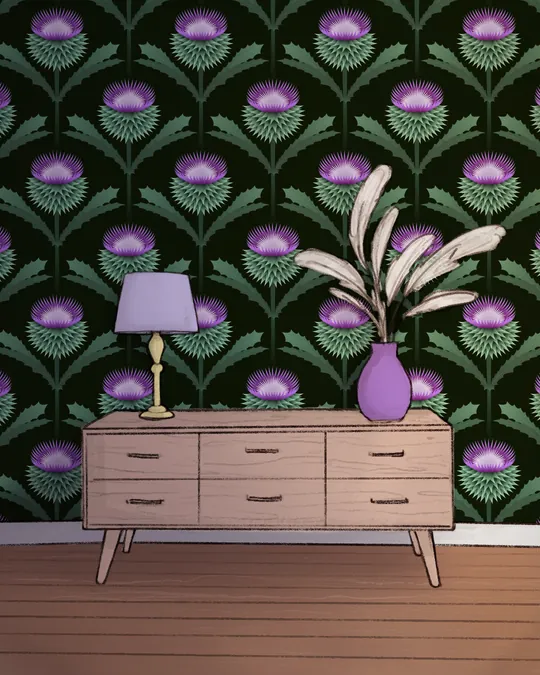 Scottish Thistle Country Club Rooom