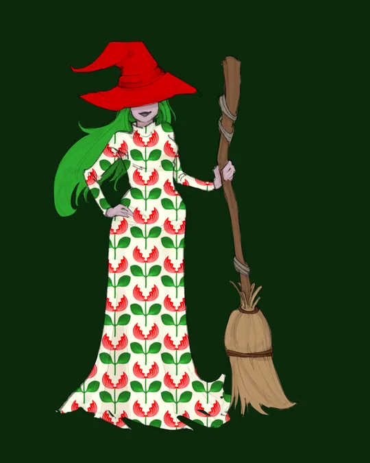 Carnivorous Flower Dress for Halloween