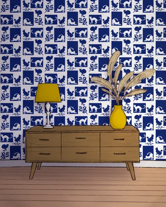 Mediterranean living room