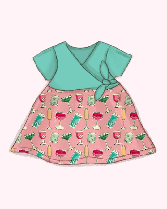 Mid Century Modern - Holiday Cocktails - Dress