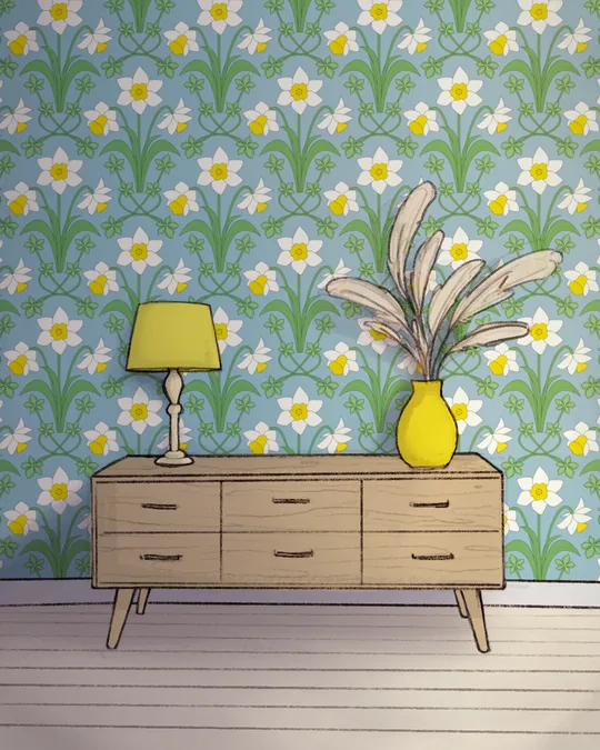 Spring Daffodils Room
