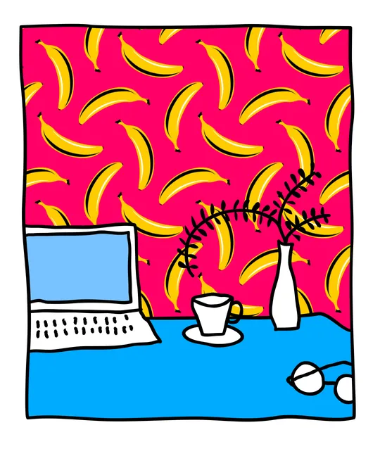 Pop Art Coworking Space Decor