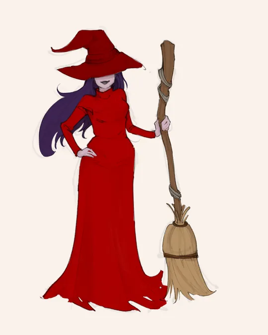 Witch Dress and Hat