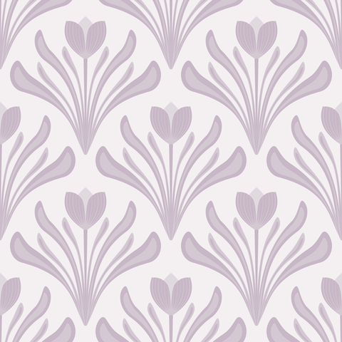 Light Mauve Pale Grape Purple