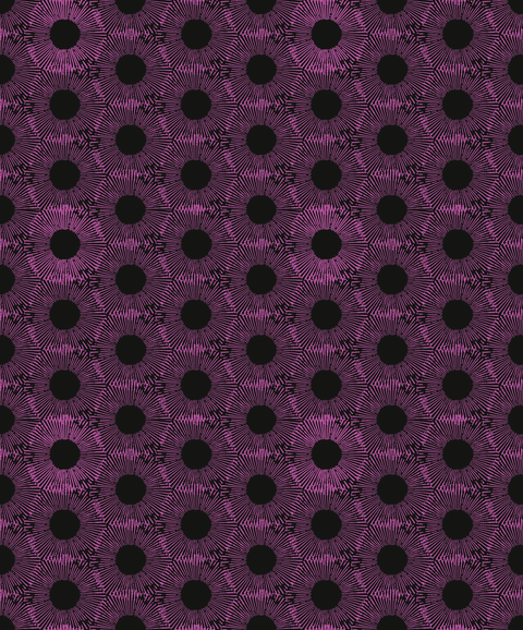 Neon Purple and Black