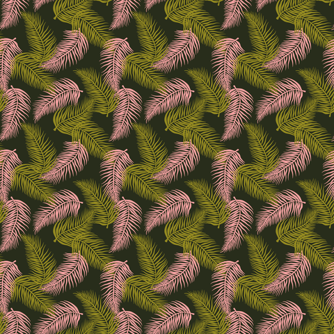Avocado Lime, Blush Pink and Forest Green