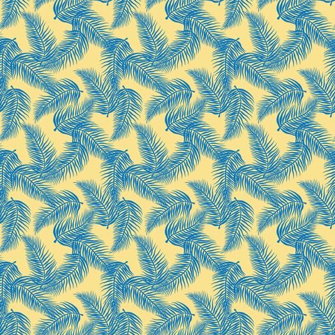 Royal Blue and Yellow