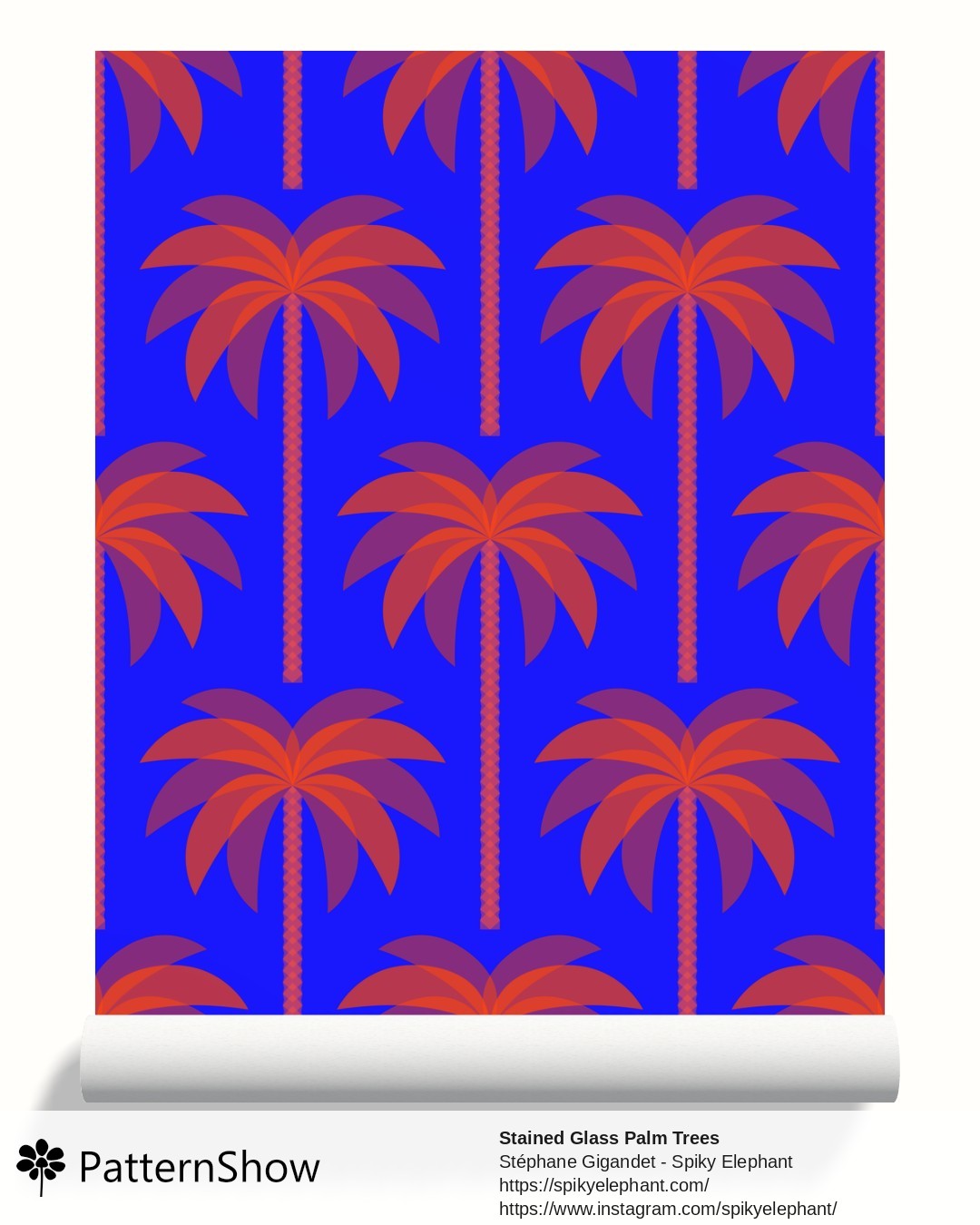 Stained Glass Palm Trees wallpaper - stained-glass-palm-trees.hawaii.3600x4500