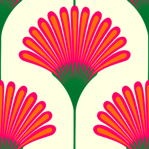 Vibrant Pink Orange