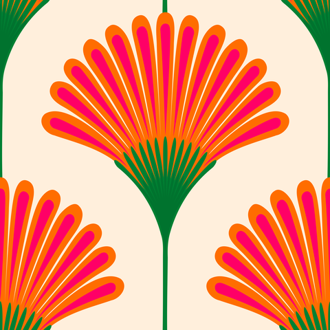 Bright Orange Pink