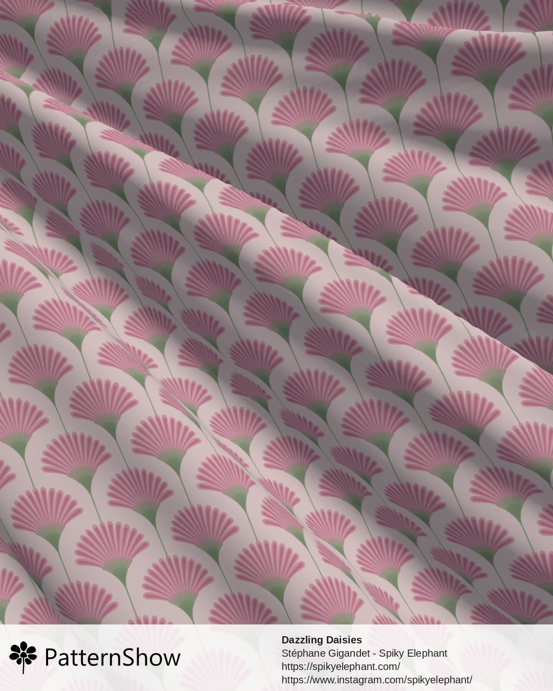 Dazzling Daisies - Lavender Baby Pink