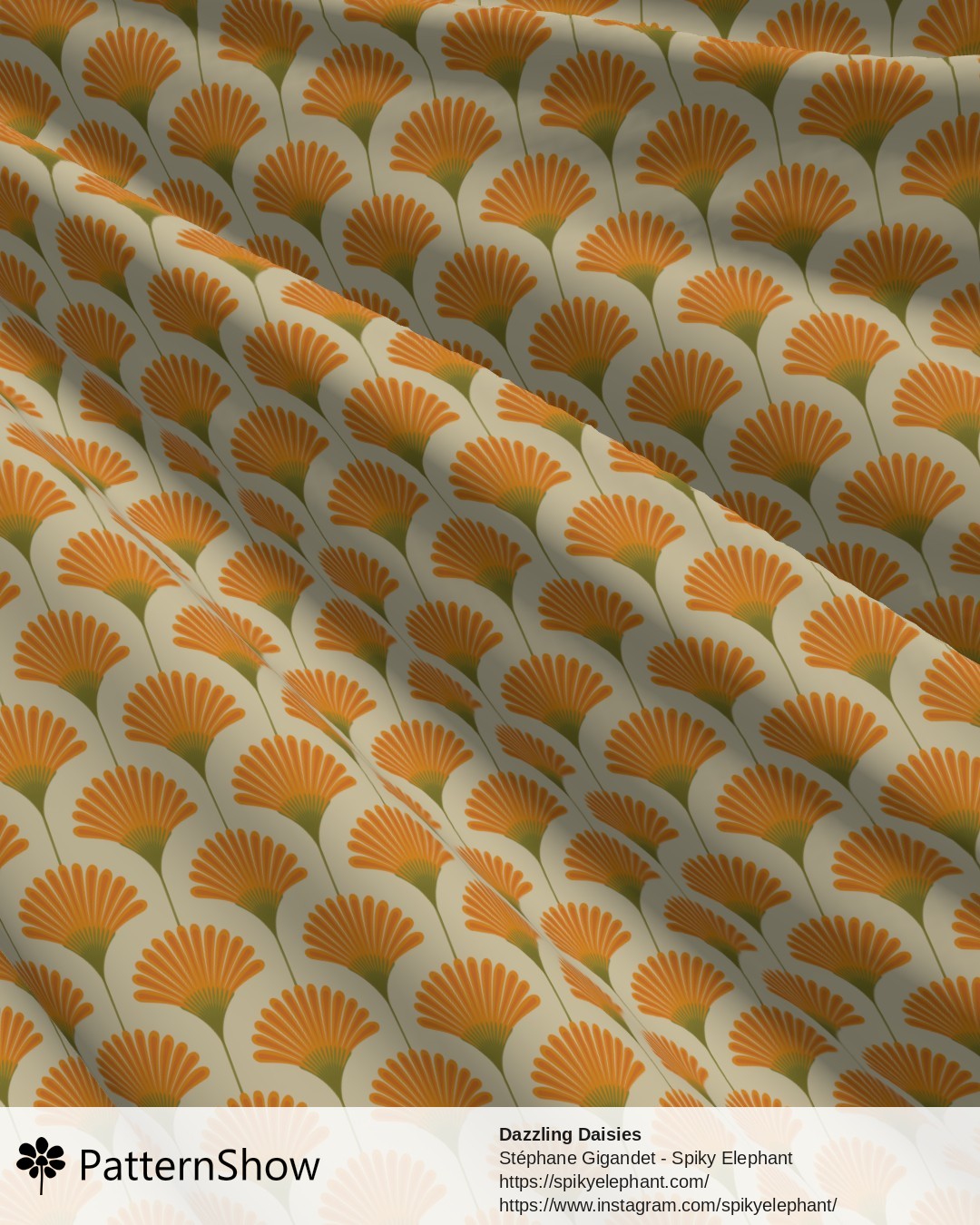 Dazzling Daisies - Warm Yellow Orange