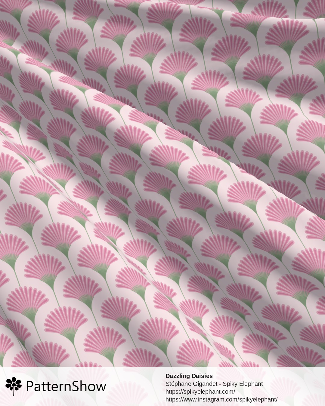 Dazzling Daisies - Lavender Baby Pink