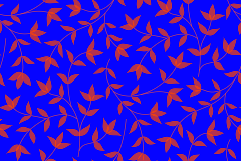 Electric Blue and Red