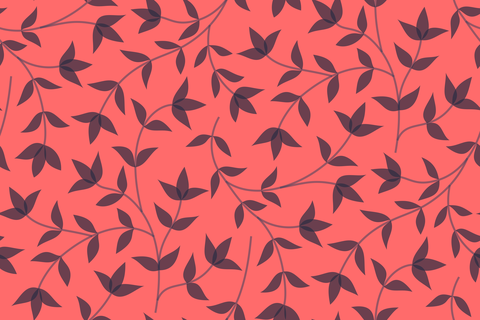 Coral Red Indigo Blue Dark Grey