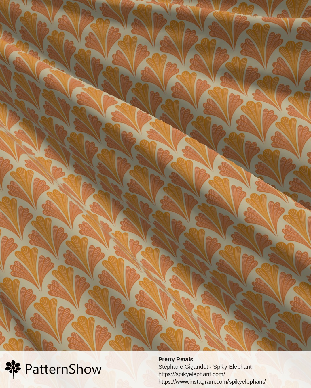 Pretty Petals - Warm Yellow Orange