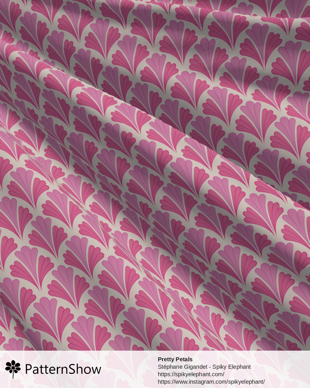 Pretty Petals - Girly Hot Pink Chic