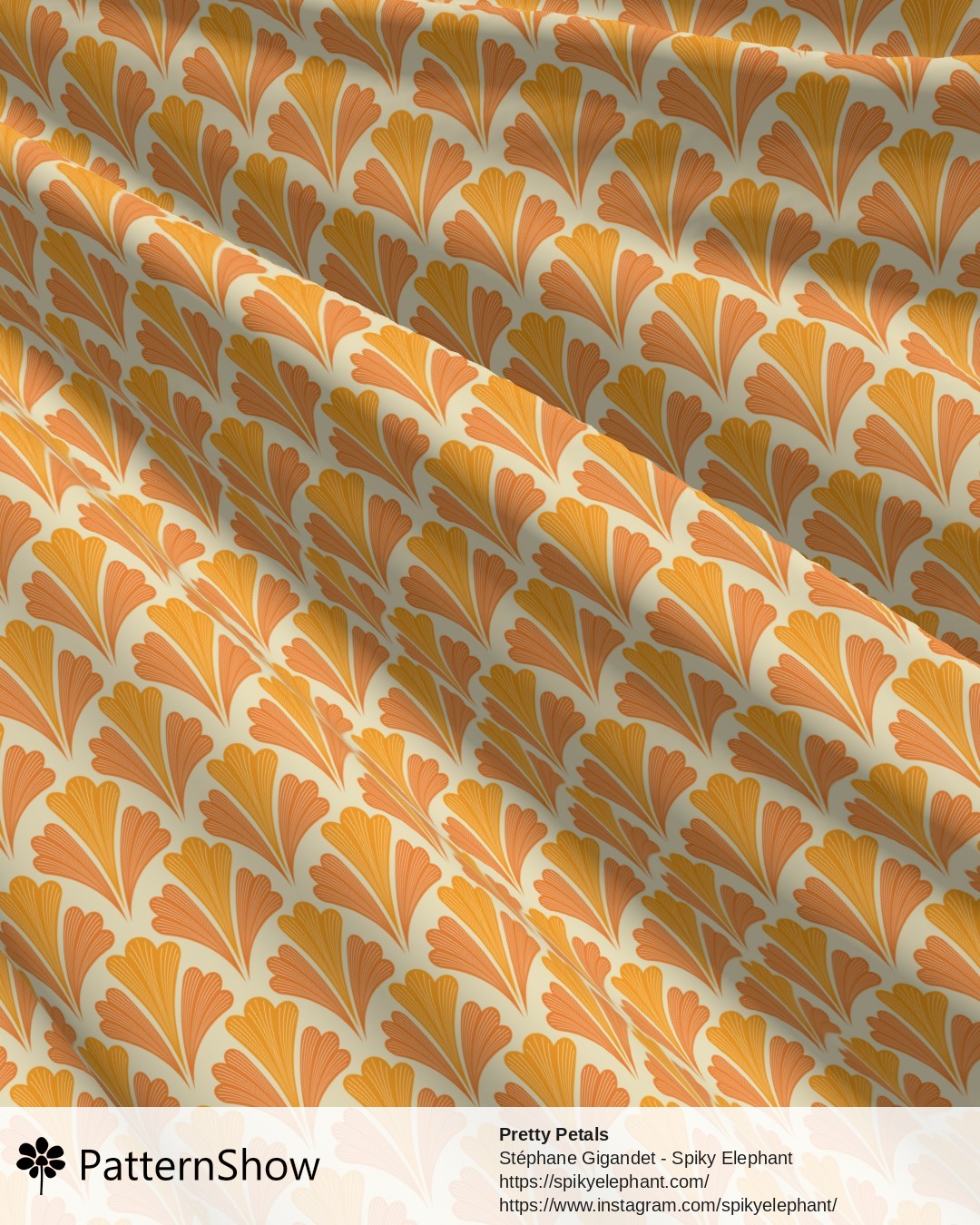 Pretty Petals - Warm Yellow Orange