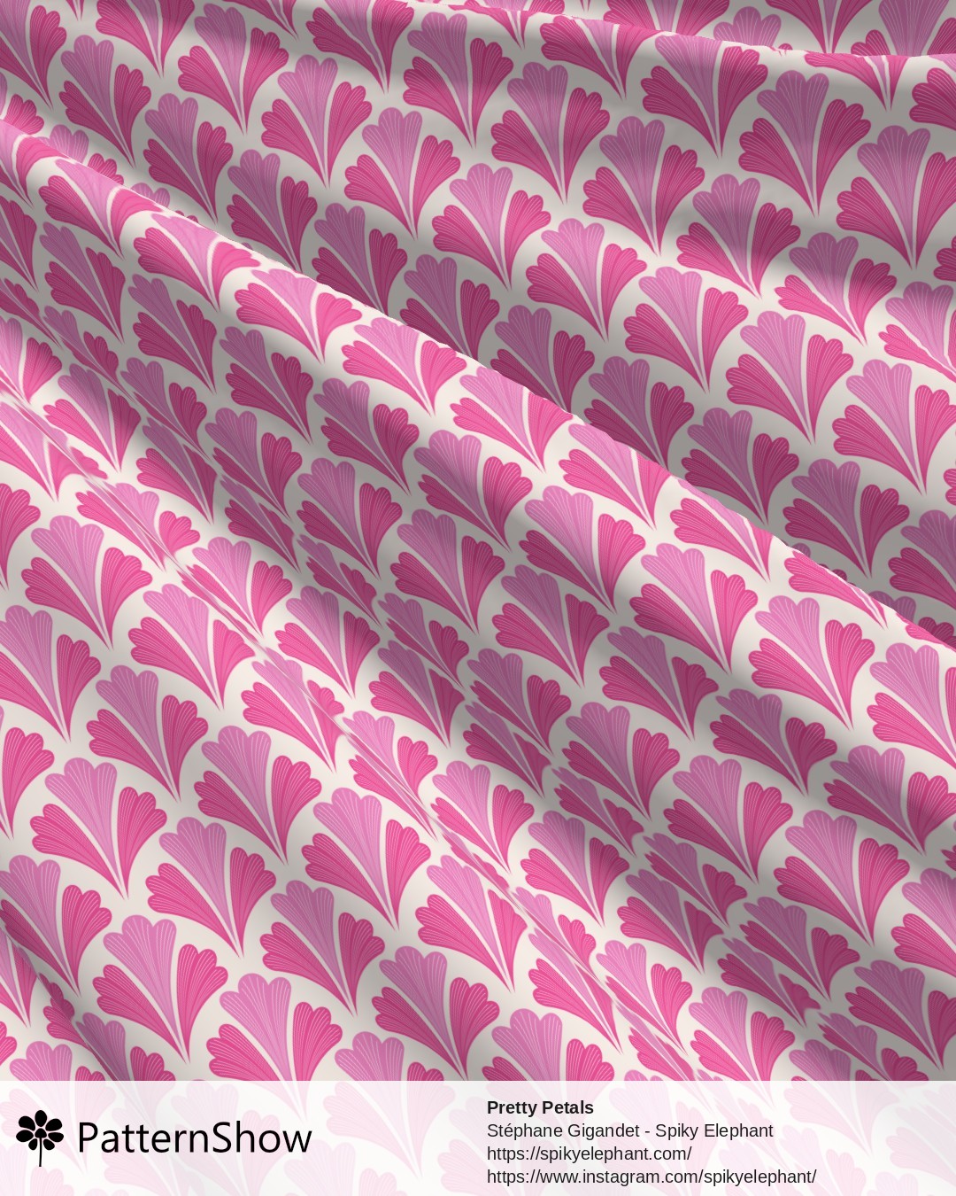 Pretty Petals - Girly Hot Pink Chic