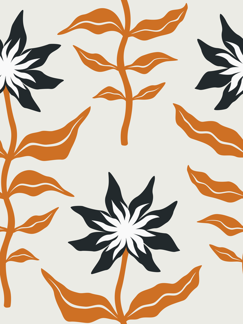 Halloween Orange Brown Black