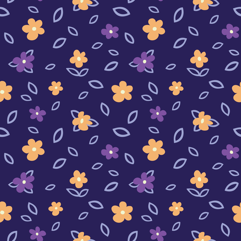 Lush Gold and Purple