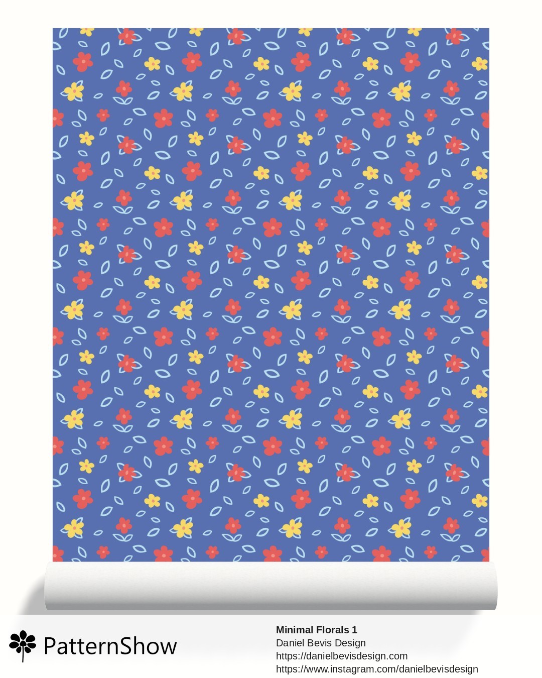 Minimal Florals 1 wallpaper - Hawaiian 