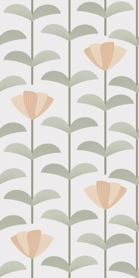 Rose Peach Sage Green Light Beige Grey