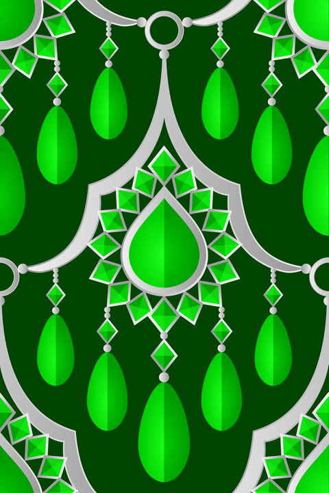 Joyful Jade Green Silver