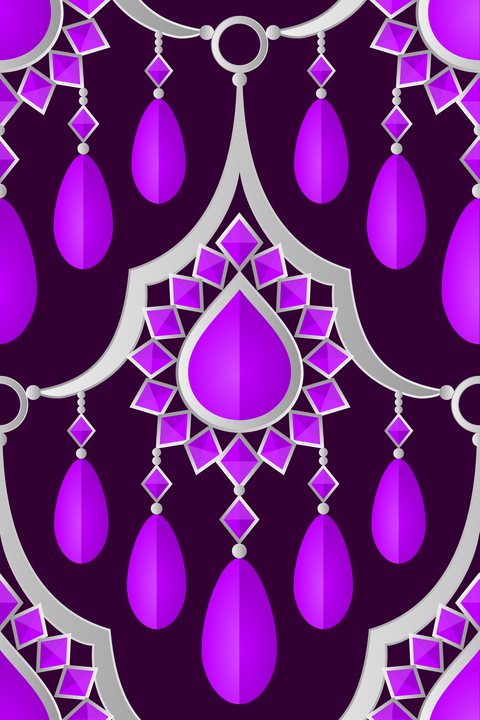 Amazing Amethyst Purple Silver