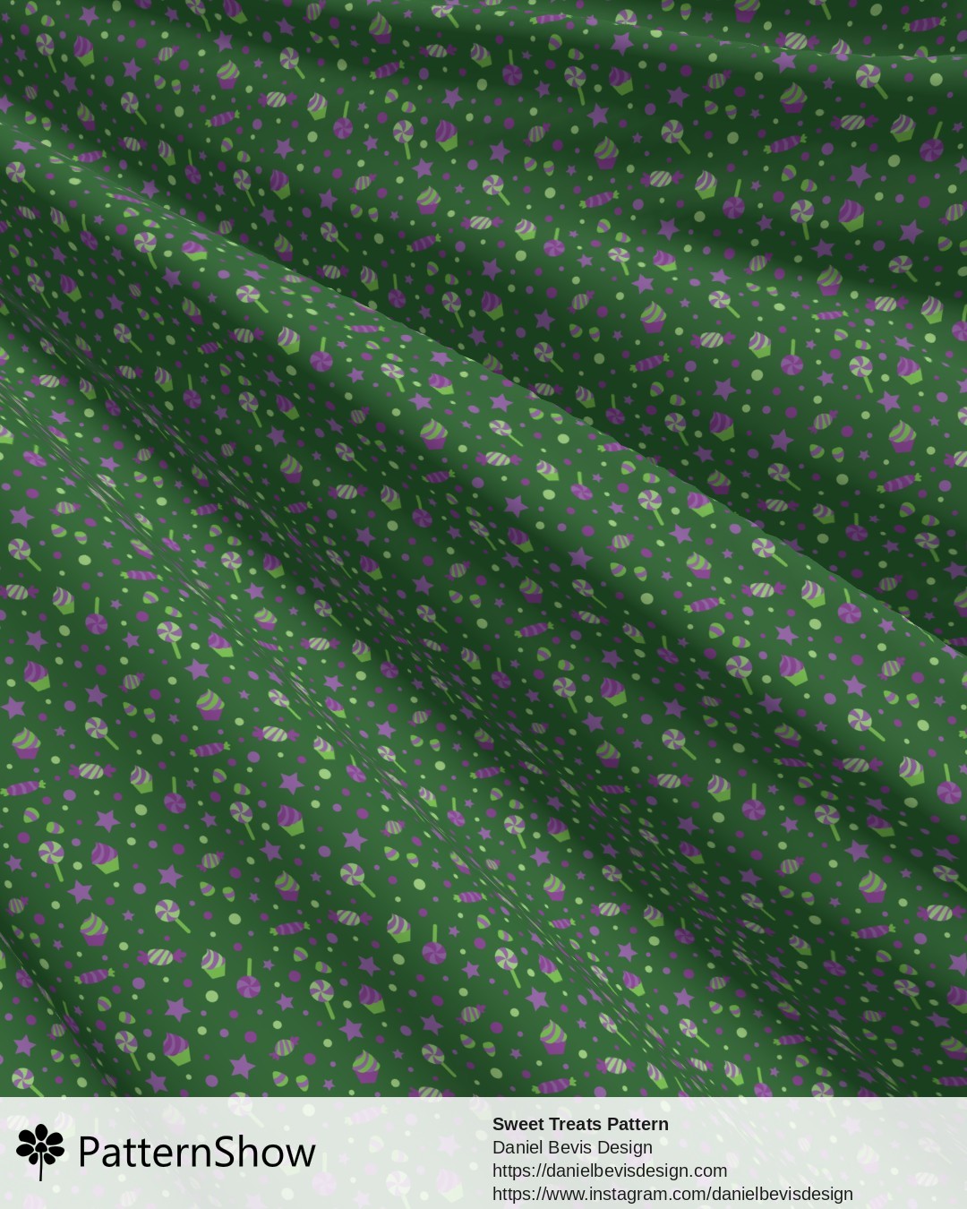 Sweet Treats Pattern - Witchy Vibes