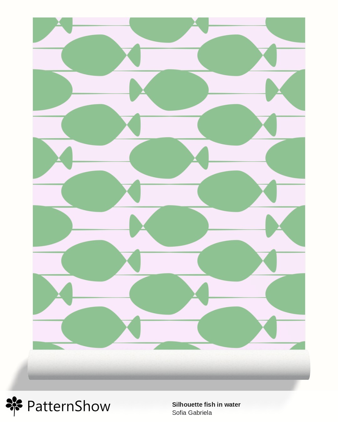 Silhouette fish in water wallpaper - Silhouette fish in water