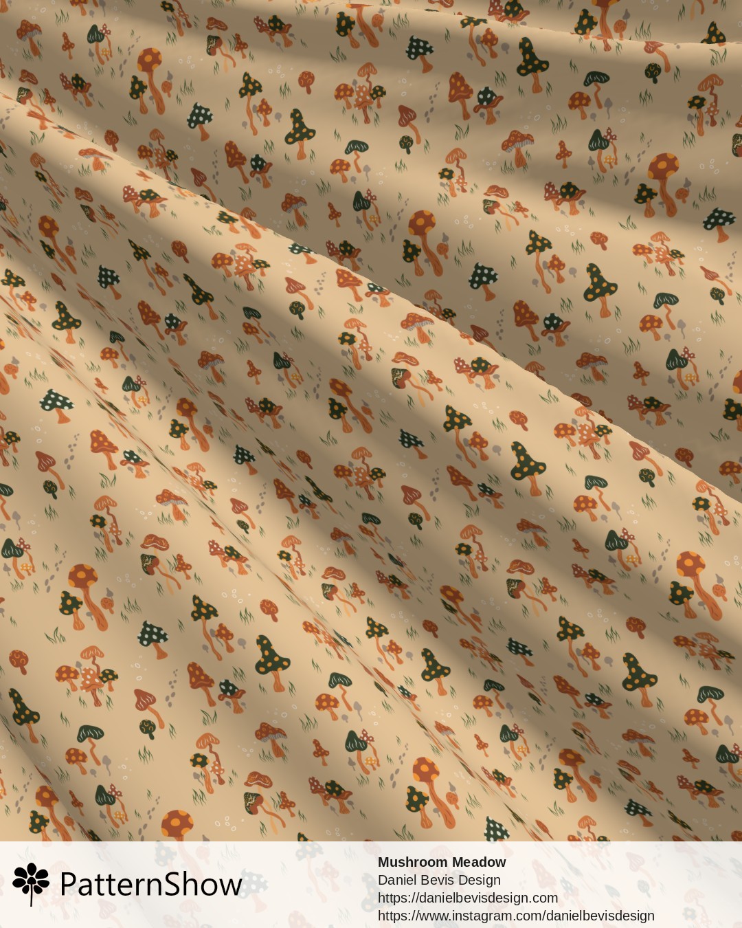 Mushroom Meadow - Dawn Gold