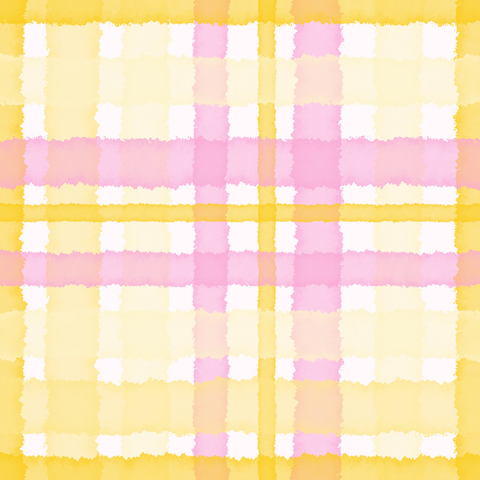 Summery Watercolour Tartan Light Pink Sand