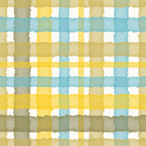 Summery Watercolour Tartan