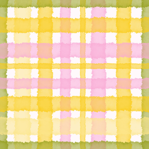 Summery Watercolour Tartan